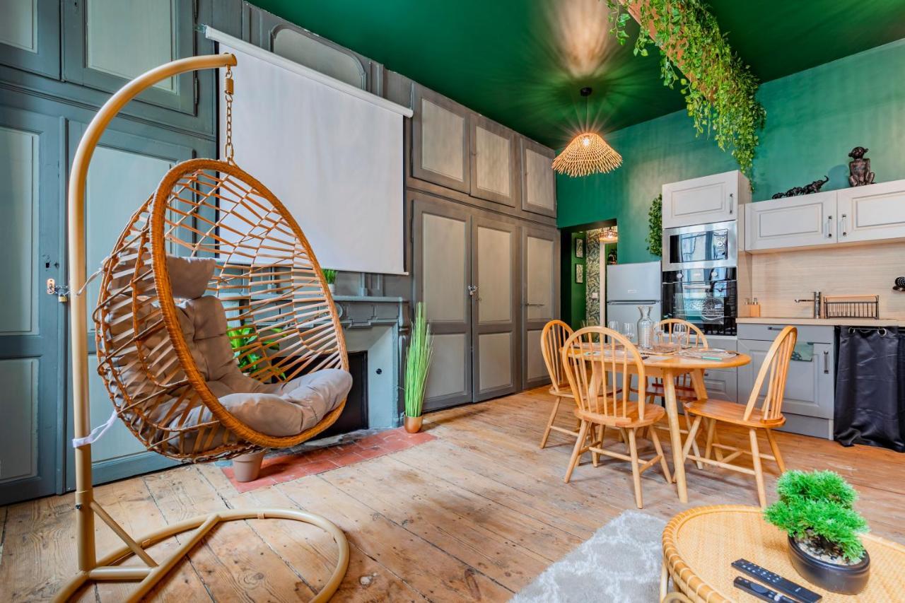 Appartement Jungle - Libourne Centre - 4 pers - Sauna - Netflix Esterno foto