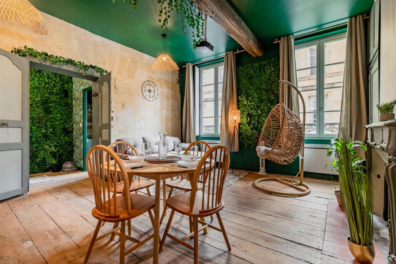 Appartement Jungle - Libourne Centre - 4 pers - Sauna - Netflix Esterno foto