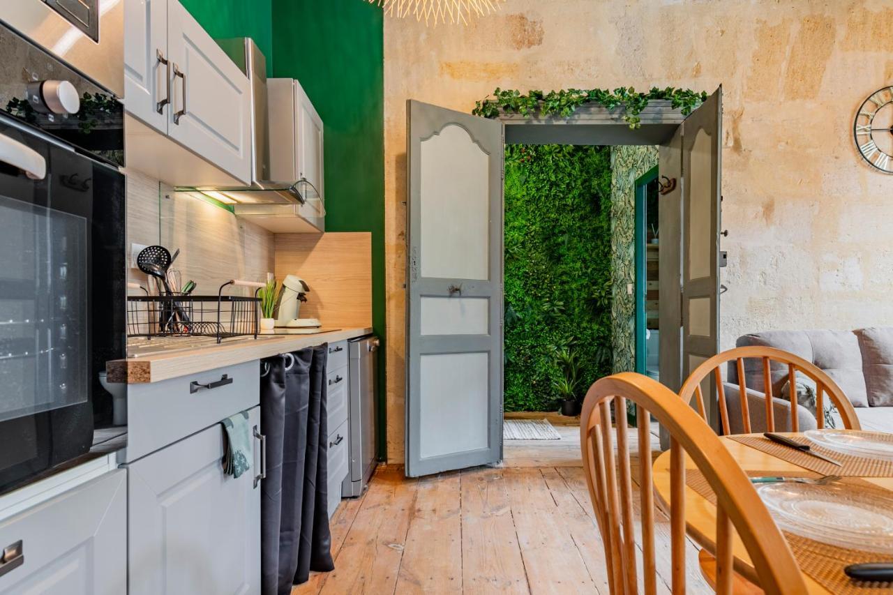 Appartement Jungle - Libourne Centre - 4 pers - Sauna - Netflix Esterno foto