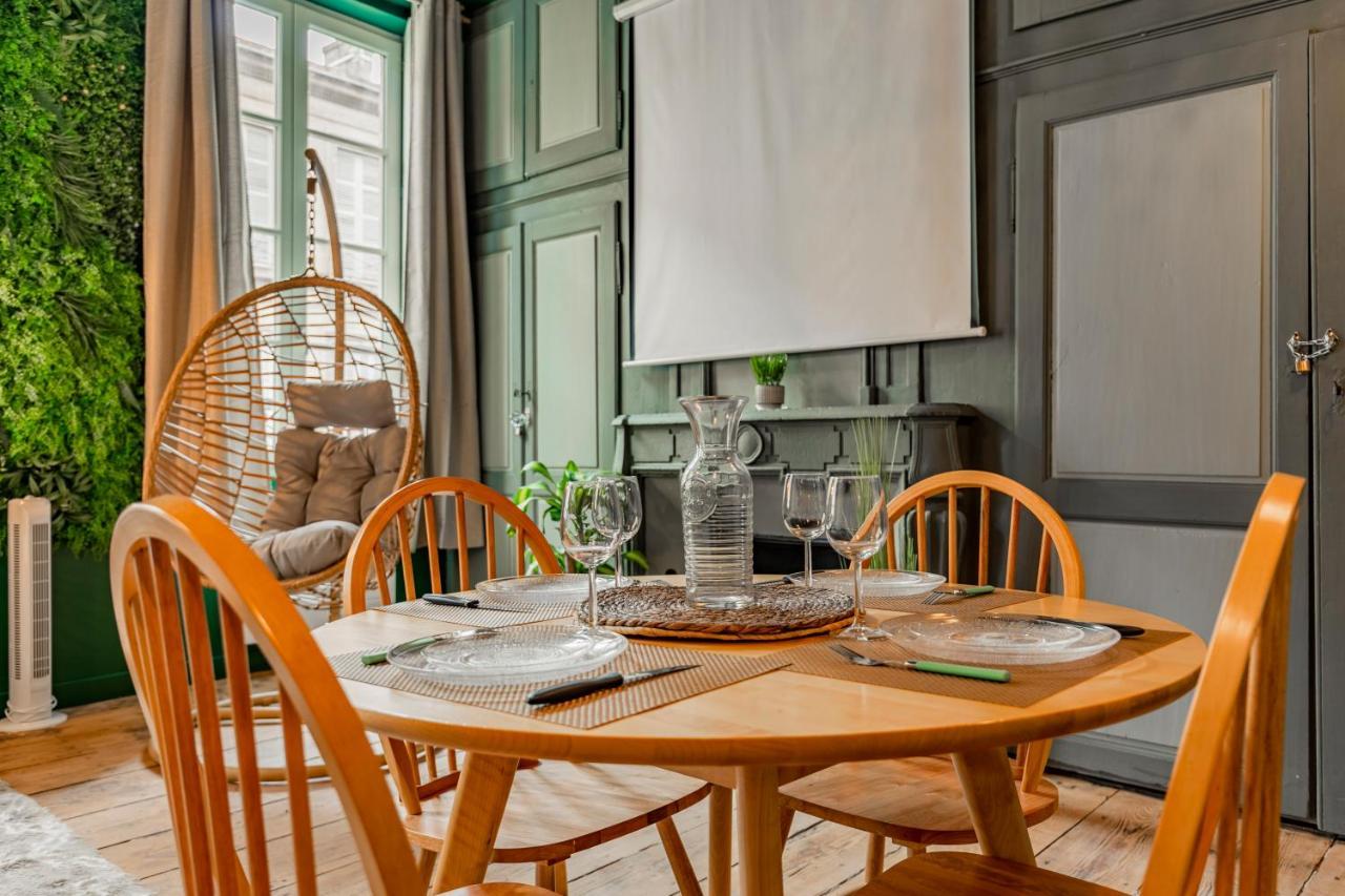 Appartement Jungle - Libourne Centre - 4 pers - Sauna - Netflix Esterno foto